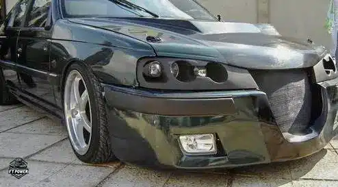 آلت تصویر رینگ اسپورت آلیاژی مدل X برای تیونینگ خودروی ایران خودرو